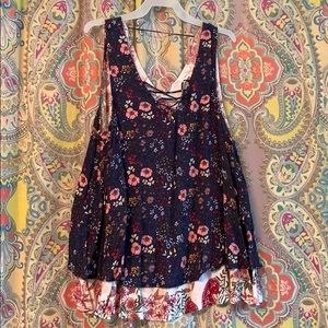 Floral Layered blouse